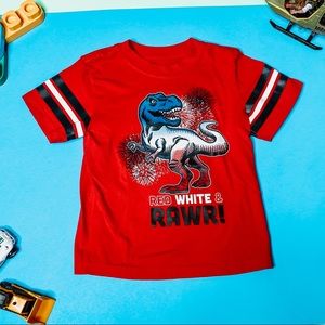 4th of July Dinosaur Tee🦖